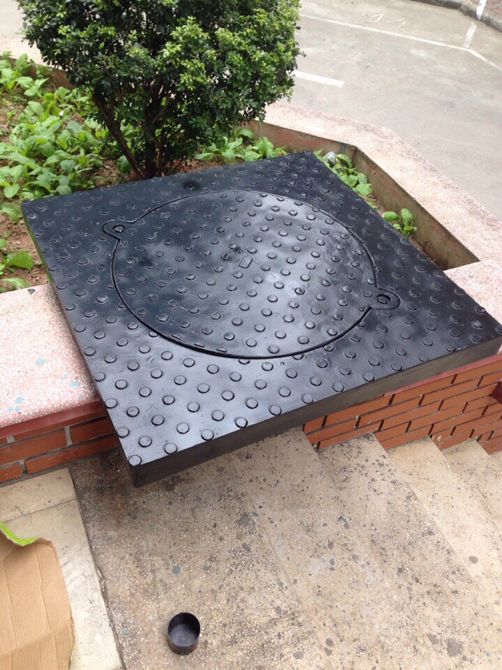 Nắp hố ga khung dương nắp tròn
