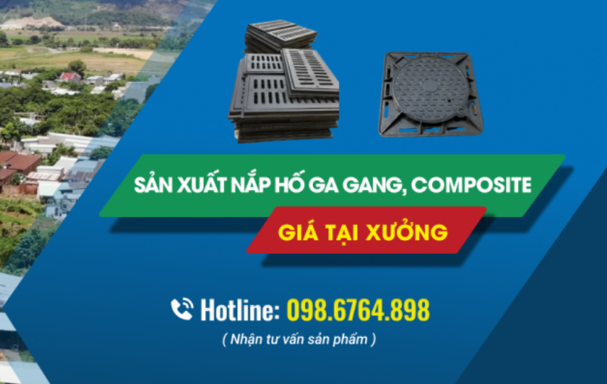 NẮP HỐ GA TIÊU CHUẨN EN 124